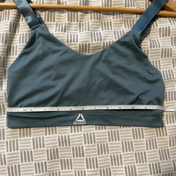Reebok Women’s Medium Sports Bra Slate Blue Convertible Straps - Picture 7 of 7